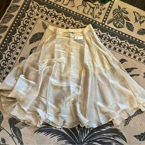 Elegant Champagne Skirt